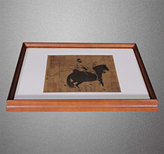 曲靖市书画装裱配框服务案例